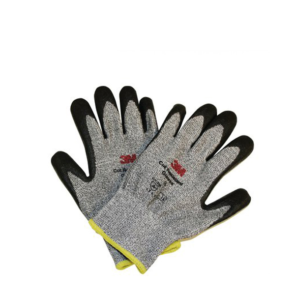 Găng tay chống cắt cấp độ 3, xám trắng (M)