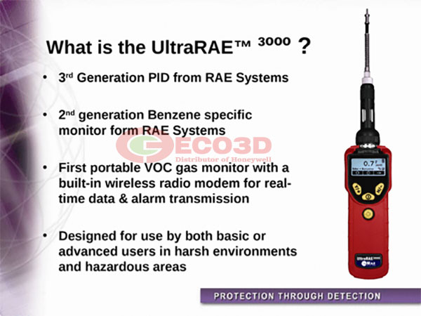 máy đo khí ultraRAE 3000