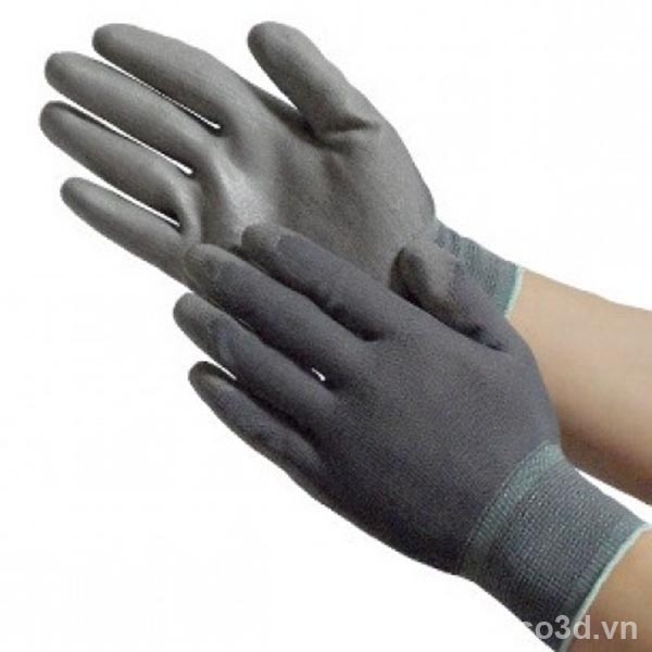 găng tay phòng sạch chống tĩnh điện phủ PU lòng bàn tay