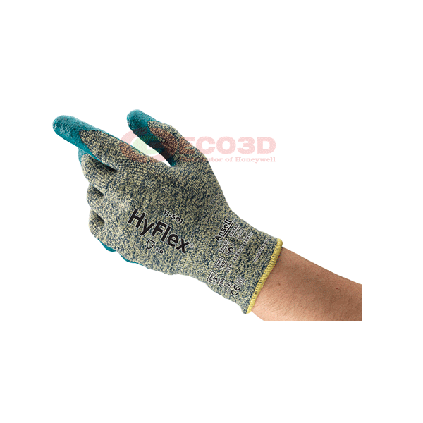 Găng tay chống cắt mức 4 Ansell Hyflex 11-501