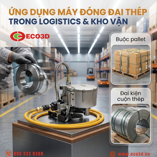 Ứng dụng m&aacute;y đ&oacute;ng đai th&eacute;p 