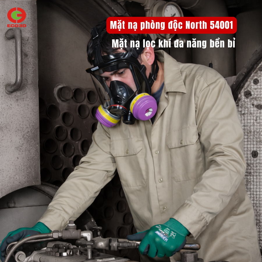 Mặt nạ ph&ograve;ng độc North 5400 