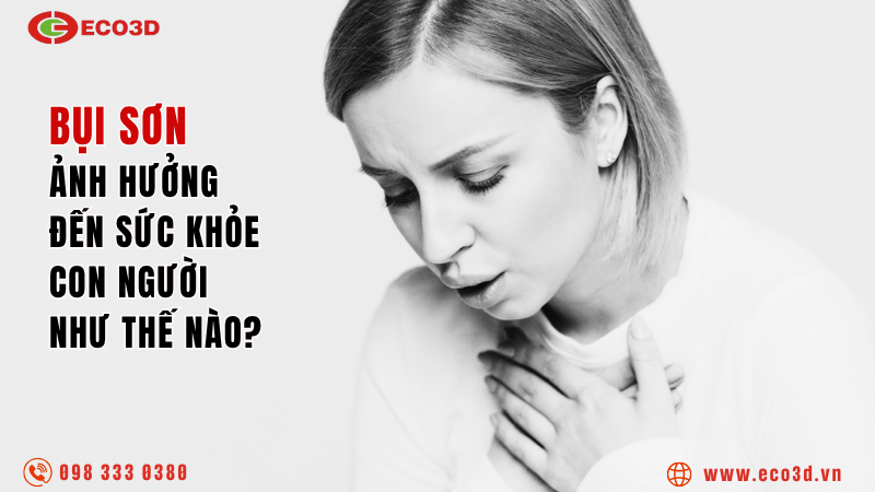 Hậu quả của bụi sơn đối với sức khỏe con người