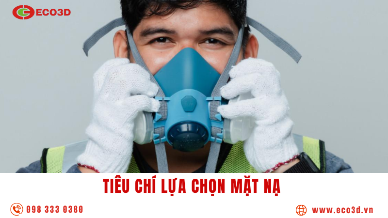 Ti&ecirc;u ch&iacute; lựa chọn mặt nạ lọc bụi sơn ph&ugrave; hợp