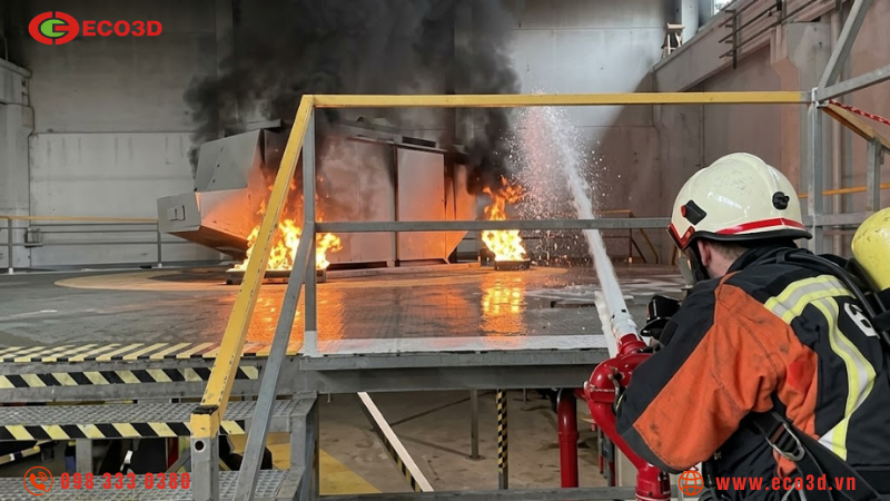 Ứng dụng của thiết bị trợ thở SCBA trong doanh nghiệp