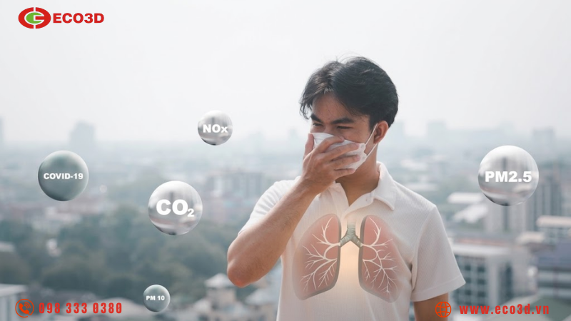 Phổi đang bị bụi mịn PM2.5 tấn công mỗi ngày mà nhiều người chưa nhận ra