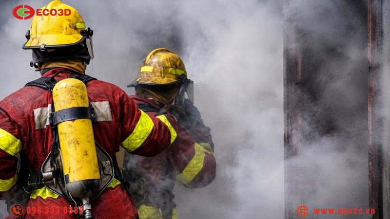 Thiết bị cứu hộ SCBA trước thách thức từ vật liệu xây dựng hiện đại 