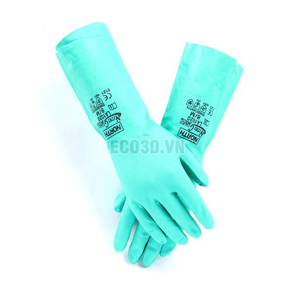 Găng tay chống hóa chất cao cấp Nitriguard Plus LA102G
