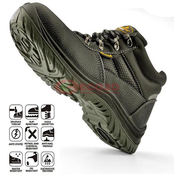 Giày bảo hộ cao cổ M-8215 safetoe