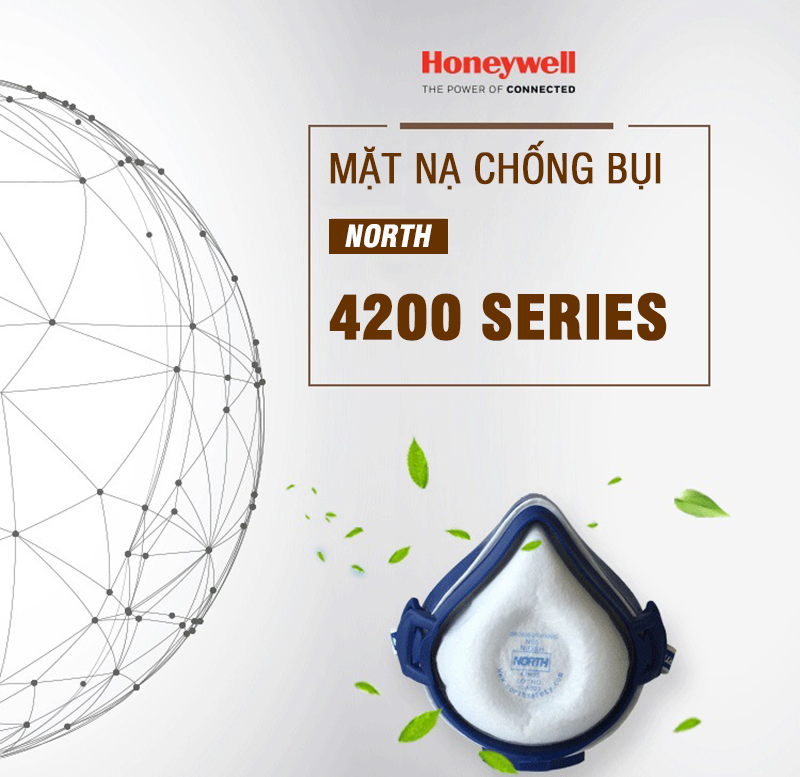 mặt nạ phòng độc North 4200 eco3d 