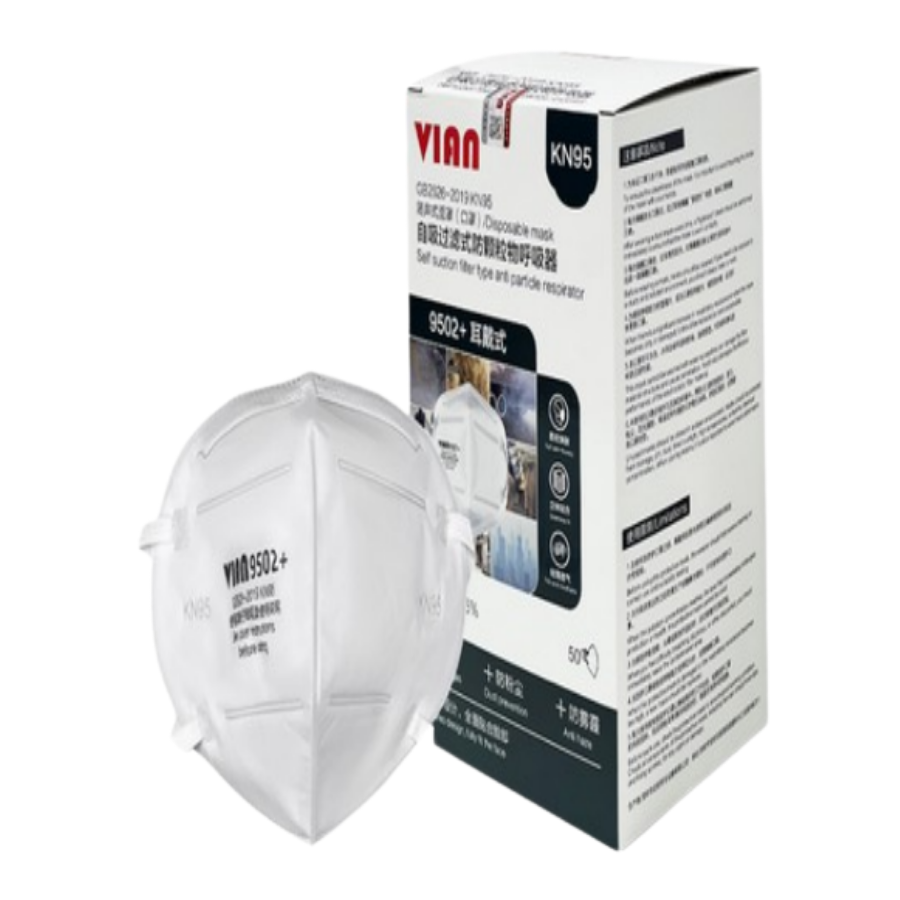 Khẩu trang chống bụi mịn vian 9502+