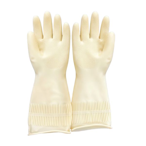 Găng Tay Cao Su Đất Vàng Và Than Gỗ Hồng Ngọc BEIGL