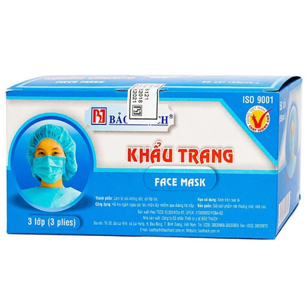  Khẩu trang y tế 3 lớp