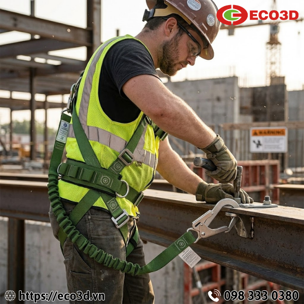 Dây đai an toàn 1 móc lớn D08