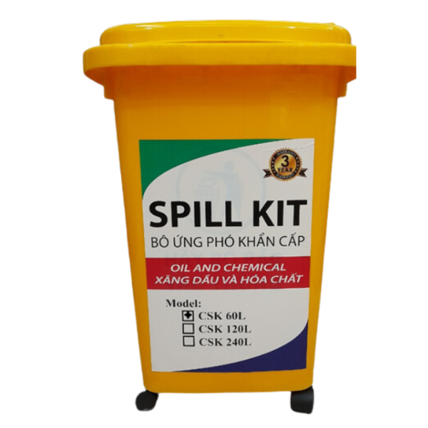 Bộ Ứng Cứu Sự Cố Tràn Hóa Chất 30L SPILL30