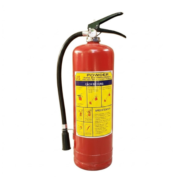 Bình Chữa Cháy Bột MFZL4 4kg ABC Có Tem Kiểm Định 