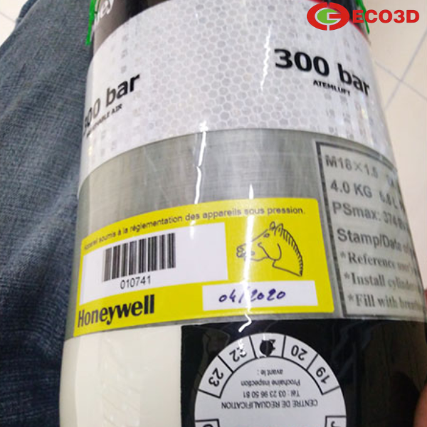 B&igrave;nh thở Fenzy SCBA Aeris Confort Type 2 6.9L / 300 Bar