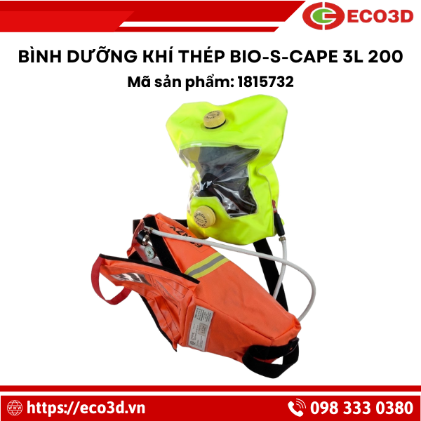 B&igrave;nh dưỡng kh&iacute; th&eacute;p Bio-S-Cape 3L 200
