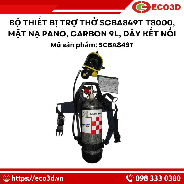 Bộ thiết bị trợ thở SCBA849T T8000