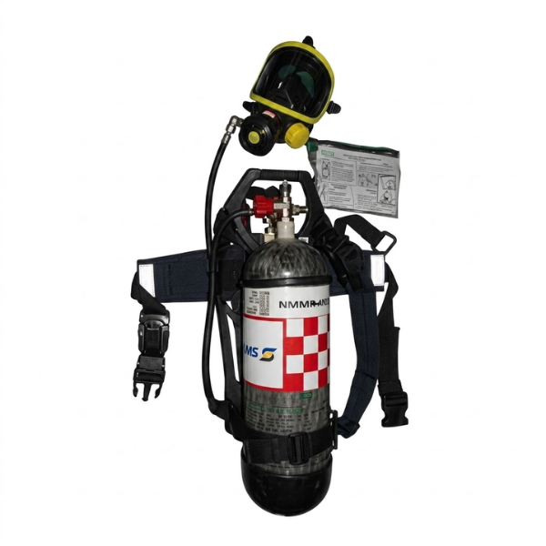 Bộ Thiết Bị Trợ Thở SCBA849T T8000, Mặt Nạ PANO, Carbon 9L, Dây Kết Nối