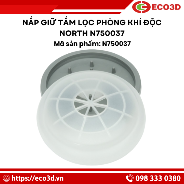 Nắp giữ tấm lọc ph&ograve;ng kh&iacute; độc North N750037