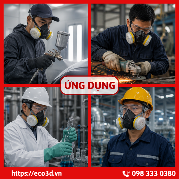 Nắp giữ tấm lọc ph&ograve;ng kh&iacute; độc North N750037