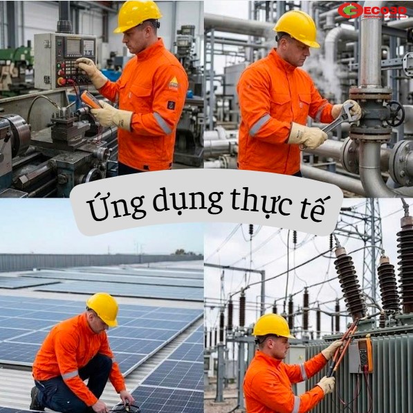 Ứng dụng của áo chống hồ quang điện PETROL CHEM 8.9CAL