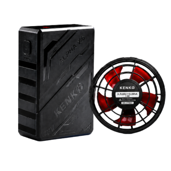 Pin Và Quạt Áo Điều Hòa Kenko ALPHA X6 28V