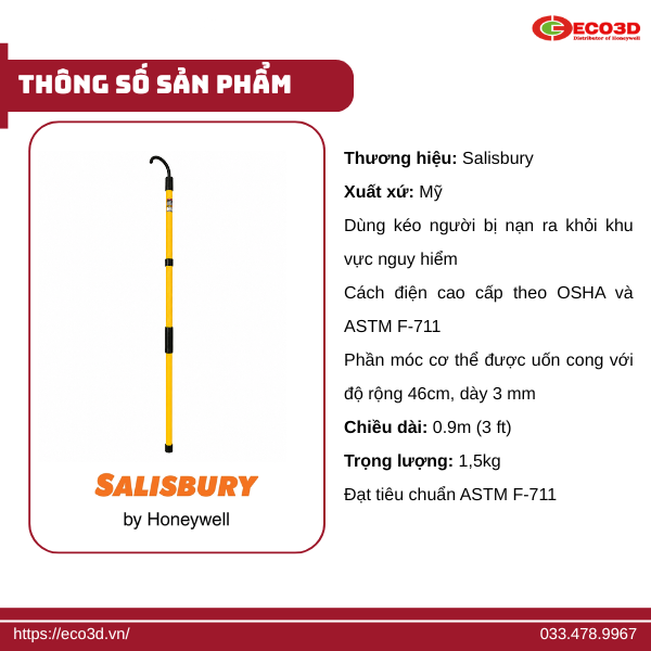 Sào cứu hộ điện Salisbury 24400,