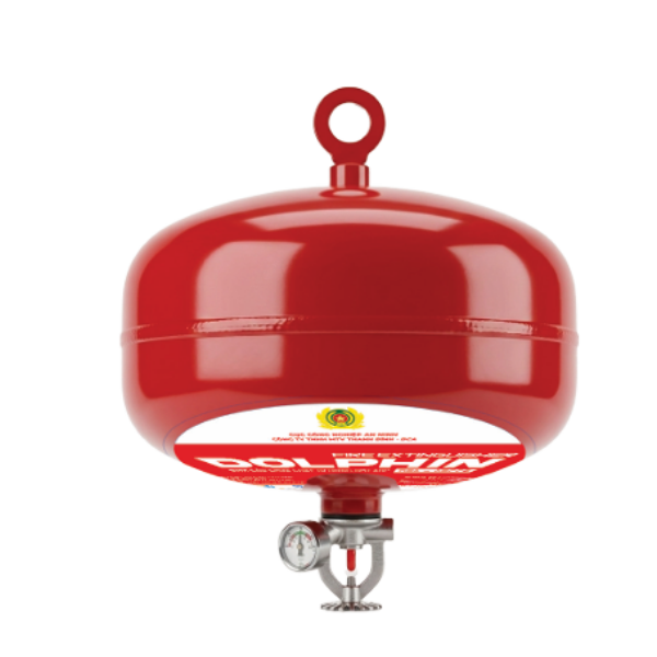 Bình cầu chữa cháy tự động bột ABC Dolphin DPA-ABCC6