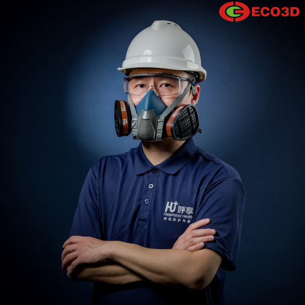 Mặt nạ ph&ograve;ng độc nửa mặt 9750 