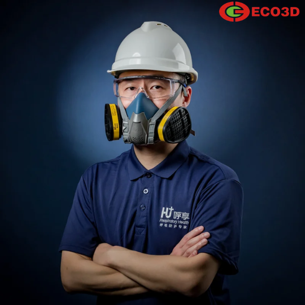 Mặt nạ ph&ograve;ng độc nửa mặt 9750 