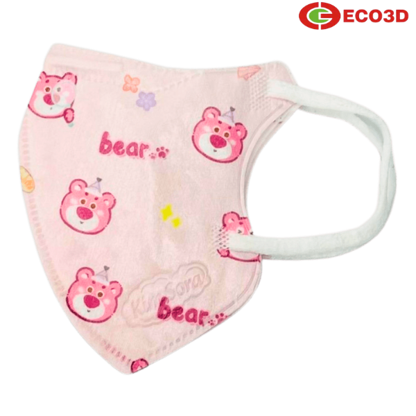 Khẩu trang y tế Kim Sora 5D trẻ em 3 lớp