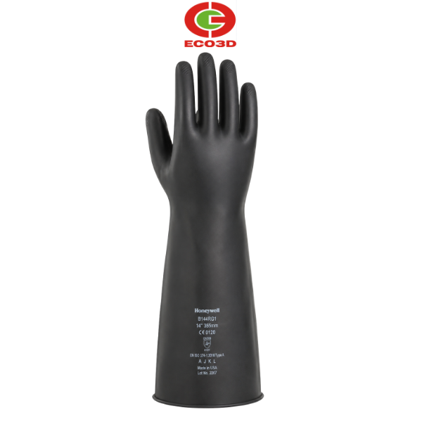 Găng tay vệ sinh bảo vệ hóa chất PVC B144RGI