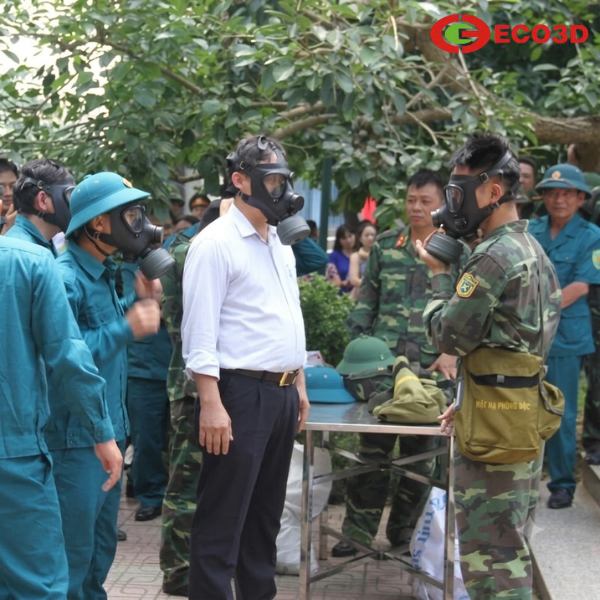 Mặt nạ phòng độc MV5