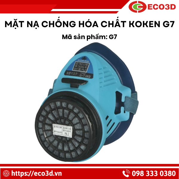 Mặt nạ phòng độc KoKen G7