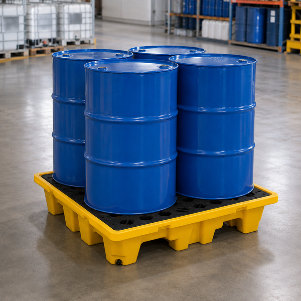  Pallet Nhựa Chống Tràn 4 Thùng