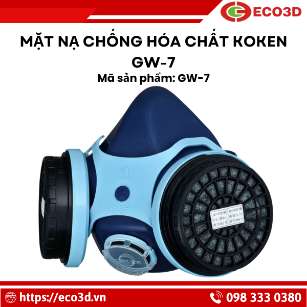Mặt nạ chống hóa chất Koken GW-7