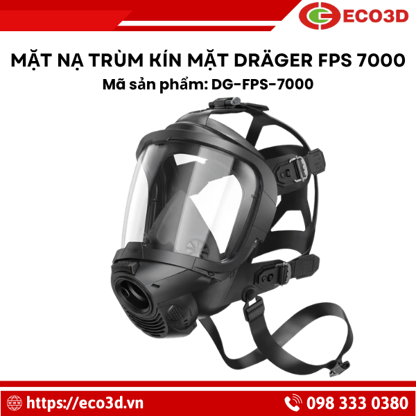 Mặt nạ trùm kín mặt Dräger FPS 7000