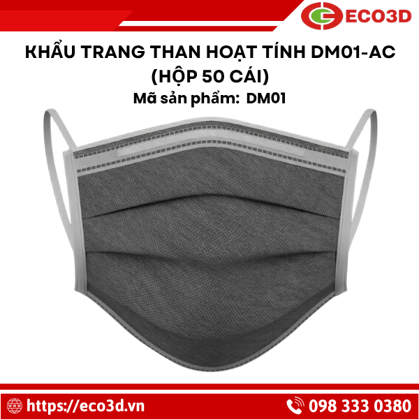 Khẩu trang than hoạt t&iacute;nh NeoMask DM01-AC