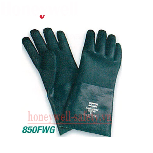 Găng tay vệ sinh bảo vệ hóa chất PVC 850FWG