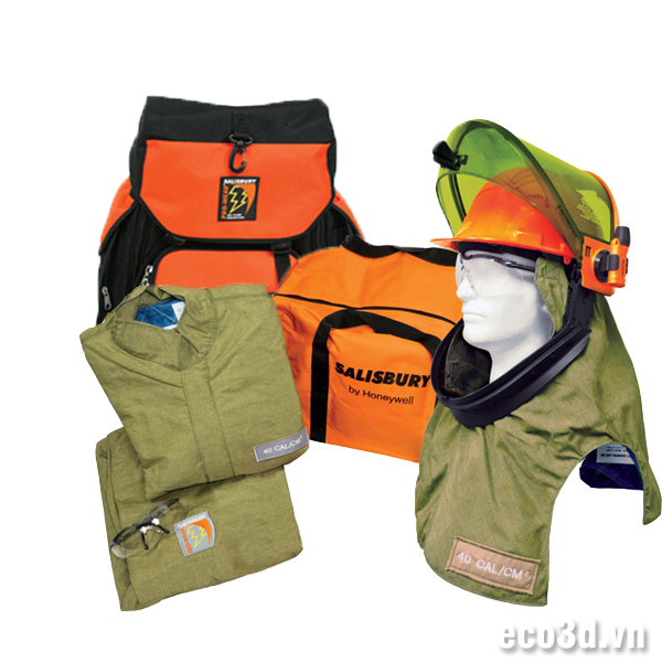 Bộ quần áo chống hồ quang 40 Cal với Lift Front Hood và Balo SK40PLT-LFH40-BP