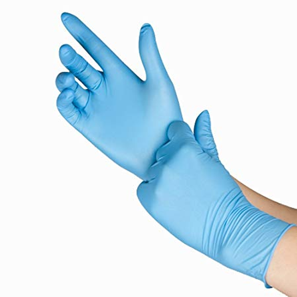 Găng tay Nitrile phòng sạch màu xanhh 3.0g