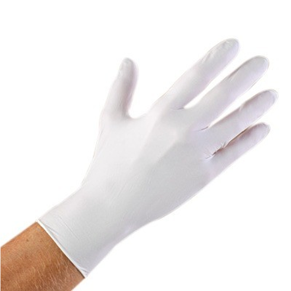 Găng tay phòng sạch màu trắng 3.0g Nitrile