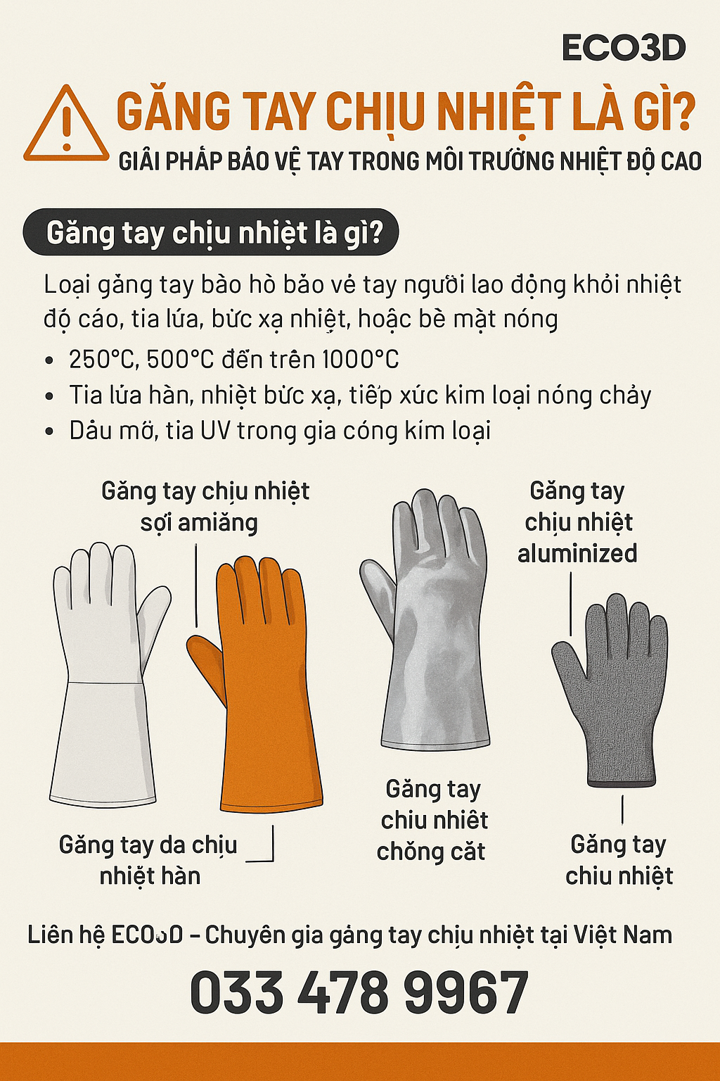 Găng Tay Chịu Nhiệt Là Gì? Cách Chọn Găng Tay Phù Hợp Nhất