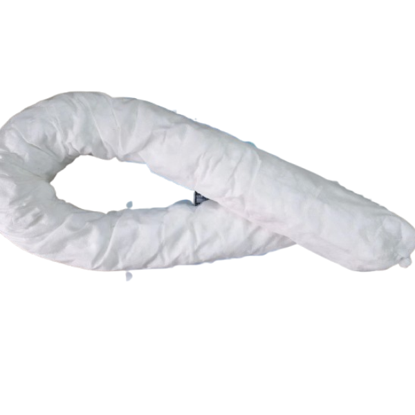 Phao thấm hút dầu màu trắng 20cm x 6m