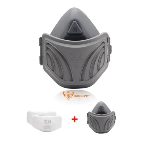 Mặt nạ phòng độc KING PRO HighFlow Mask (Rubber) KP-HF-002