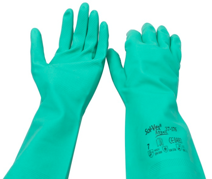 găng tay chống hóa chât ansell alphatec 37-176