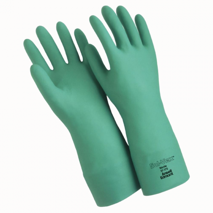 găng tay chống hóa chất tái sử dụng ansell alphatec 37-175