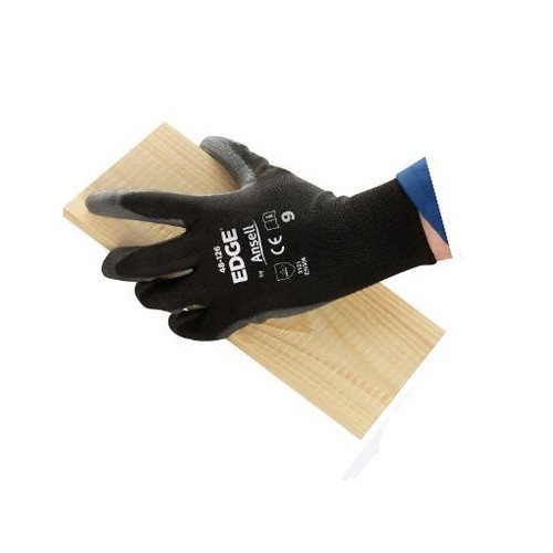 găng tay đa dụng màu đen ansell edge 48-126